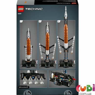 Конструткор Lego Technic Ракета с системой космического запуска NASA Artemis (42221)