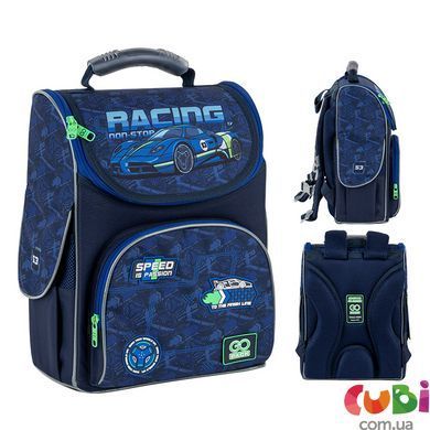 Рюкзак GoPack Education каркасный 5001S-6 Racing, комбинированый