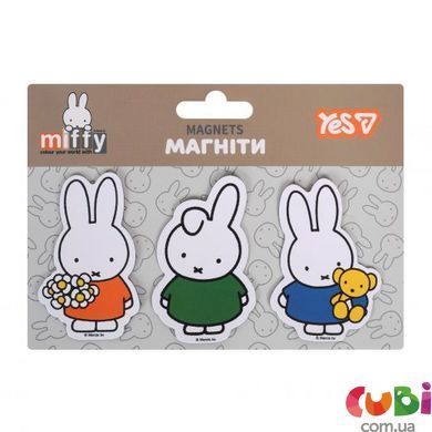 Магниты фигурные Yes "Miffy", 3 шт 2 (708551)