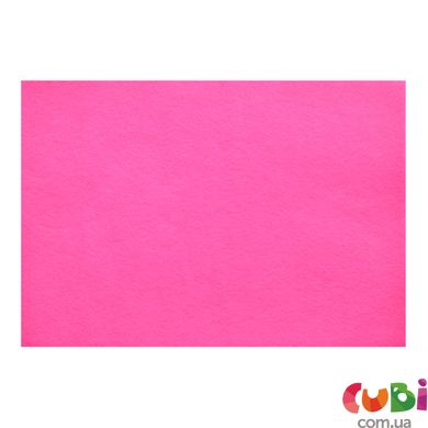 Фетр Santi м'який, глибокий рожевий, 21*30см (10л) (741856)