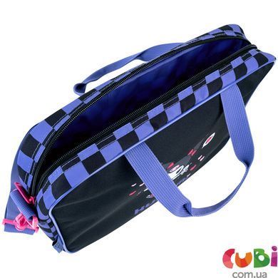 Школьная текстильная сумка Kite A4, 1 от., 589 HK-1 (HK26-589-1), Чорний