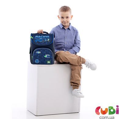 Рюкзак GoPack Education каркасный 5001S-6 Racing, комбинированый
