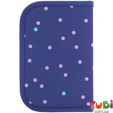Пенал Kite 1 отделение, 2 отворота, без наполнения 622 Be Friends (K26-622-3), Синій