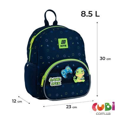 Детский рюкзак Kite Kids Dino Gamer K25-2727XS-5, комбинированый