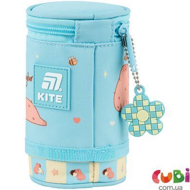 Пенал Kite Chilling Капібара K25-684-4, комбінований