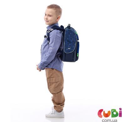 Рюкзак GoPack Education каркасный 5001S-6 Racing, комбинированый