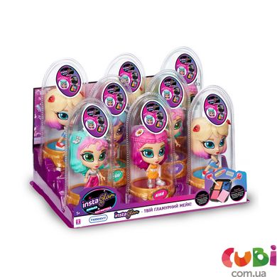 Игровой набор с куклой и косметикой 2 в 1 Instaglam S1 – ЛУНА