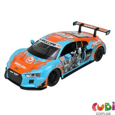Машина металева АВТОПРОМ арт. 68291A(B) 1:24 Audi R8 LMS, батар, світло, звук, відкриваються дверцята, Різнобарвний