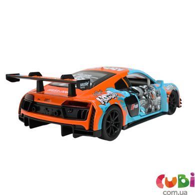 Машина металева АВТОПРОМ арт. 68291A(B) 1:24 Audi R8 LMS, батар, світло, звук, відкриваються дверцята, Різнобарвний