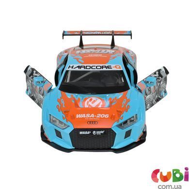 Машина металева АВТОПРОМ арт. 68291A(B) 1:24 Audi R8 LMS, батар, світло, звук, відкриваються дверцята, Різнобарвний
