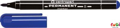 Маркер Permanent 2 мм синий (2836)