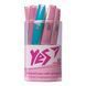 Ручка шариковая YES Lipstick Pen 0,8 мм синяя (412037)