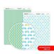 Дизайнерская бумага двухсторонняя ROSA TALENT Color style №5 Матовая (5318045), Синій; Зелений