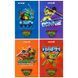 Блокнот-планшет Кіт Ninja Turtles NT25-195, A6, 50 аркушів, нелінований