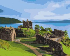 Набір для розпису Замок Аркарт. Шотландія 40х50 см, 11237-AC