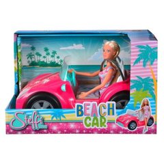 Ляльковий набір Штеффі з пляжним кабріолетом, 3+, 573 3658