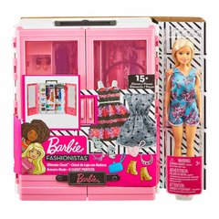 Ігровий набір Barbie Fashionistas Шафа-валіза для одягу (GBK12)