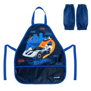 Фартук с нарукавниками Kite Education Hot Wheels HW25-161