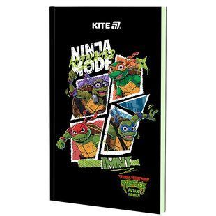 Блокнот Kite Черепашки Ниндзя (NT25-193-2) термобиндер, А5, 64 листа, неразметка