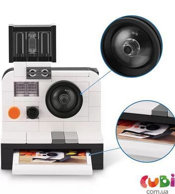 Конструктор в капсуле Max серии "Retro" S1 &ndash; Фотоаппарат Поллароид (83185EGQ8), комбинированый