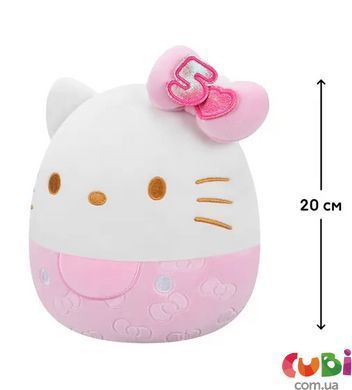 Мягкая игрушка SQUISHMALLOWS &ndash; ХЕЛЛОУ КИТТИ В РОЗОВОМ (20 cm)