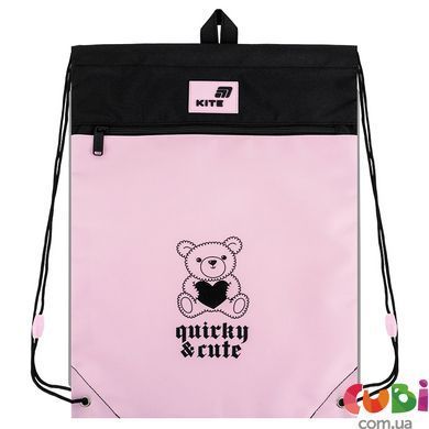 Сумка для обуви Kite 601M Quirky&Cute (K26-601M-47), Розовый