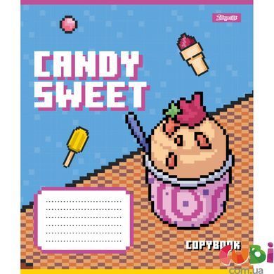 Тетрадь ученическая А5/12 кос. 1B Candy sweet.