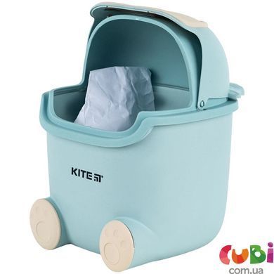 Настольный мусорный контейнер Kite, голубой, K24-009-4