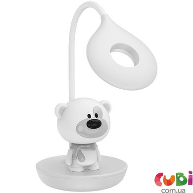 Настільна лампа LED з акумулятором Bear, білий