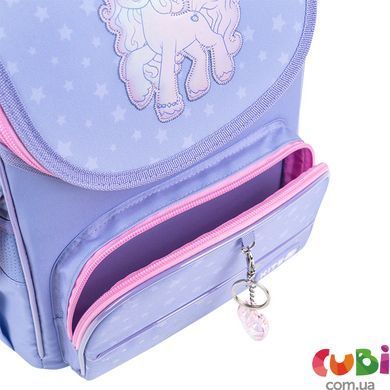 Рюкзак каркасный школьный Kite Education My Little Pony LP25-501S, комбинированый
