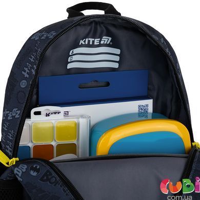 Детский рюкзак Kite Kids Batman DC25-2727XS, комбинированый