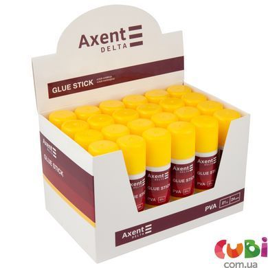 Клей-карандаш Axent Delta PVA 21 г (D7133)