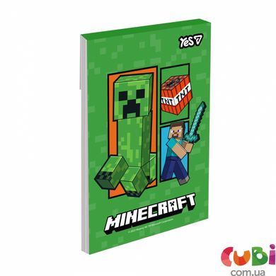 Блокнот YES А7/48 кл клей Minecraft (152567)