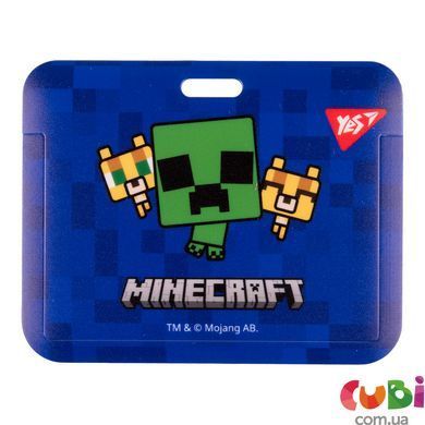 Бейдж горизонтальный Yes Minecraft слайдер