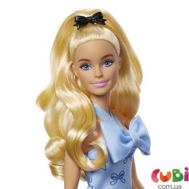 Кукла Barbie Модница &ndash; голубые бантики, HYT93, Різнобарвний