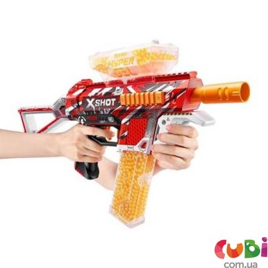 Зброя іграшкова швидкострільний бластер X-SHOT Hyper Gel medium (10 000 гелевих кульок), 36621R