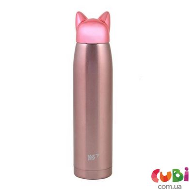 Термос YES “Pink Cat”, 320 мл (707275)