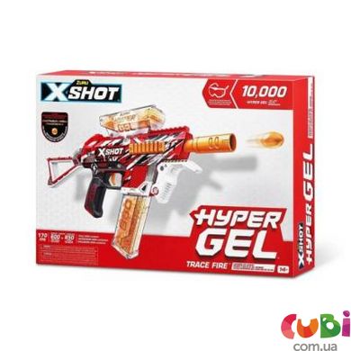 Оружие игрушечное быстрострельный бластер X-SHOT Hyper Gel medium (10 000 гелевых шариков), 36621R
