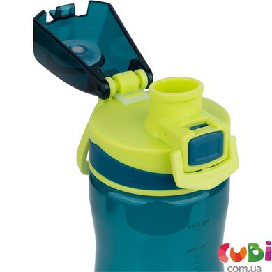 Бутылочка для воды Kite K21-395-06, 650 мл, зеленая, Зелёный