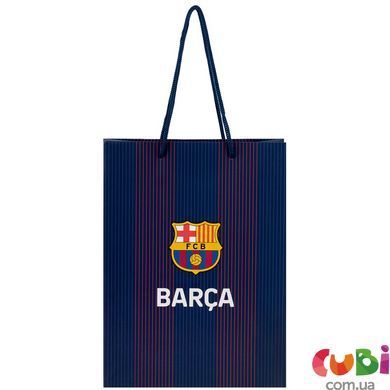 Пакет бумажный подарочный Kite FC Barcelona (BC26-266), 26х32 см