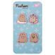 Закладкистікери Yes "Pusheen", пластик, 80 шт (4х20) (170419)