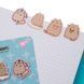 Закладкистікери Yes "Pusheen", пластик, 80 шт (4х20) (170419)
