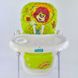 Дитячий стільчик для годування Левеня колір салатовий, в коробці (JOY К-41208)