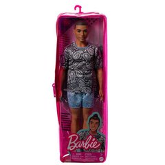 Кукла Кен Модник в футболке с узором пейсли Barbie, HJT09