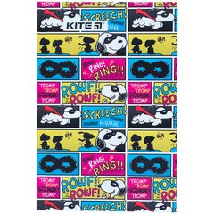 Книга записна Kite Snoopy SN21-199-2, тверда обкладинка, А6, 80 аркушів, клітинка