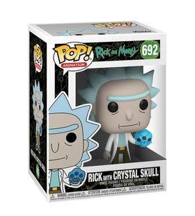 Ігрова фігурка FUNKO POP! серії "Рік і Морті" - РІК З КРИШТАЛЕВИМ ЧЕРЕПОМ