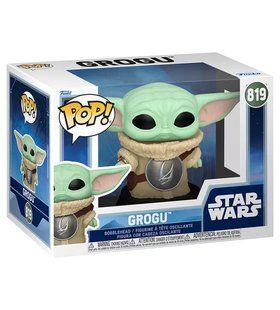 Ігрова фігурка FUNKO POP! серії "Мандалорець" - ҐРОҐУ З БРОНЕЮ БРУДОРОГА (90447), комбінований