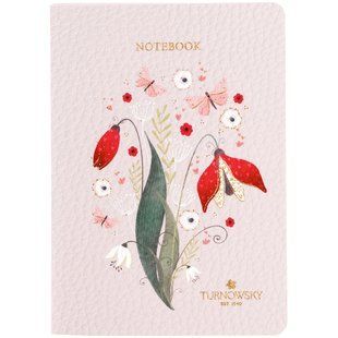 Книга записная A6, 60 листов ячейка, TR, Secret Garden 2 (8711-2-a-tr)