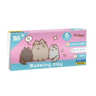 Пластилин Yes Pusheen 6 цветов 120 г