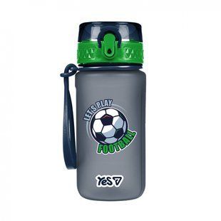 Пляшка для води Yes "Football" 500 мл, софт тач (708790)